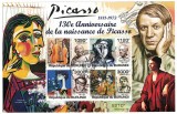 Timbre Burundi 2011: Picturi Picasso, Colita - Colectie Filatelie, Timbre Straine tematica Arta