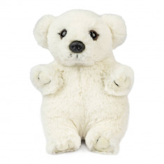 Pui de Urs Polar Bebelus de Plus 17 cm, in cutie - Jucarie de plus Living Nature