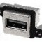 Conector USB A, in&amp;#351;urubare, pt. montare pe panou, AMPHENOL - MUSB-A111-M0
