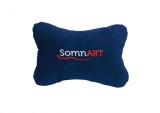 Perna Somnart pentru tetiera, albastru, dimensiune 32x23 Relax KipRoom