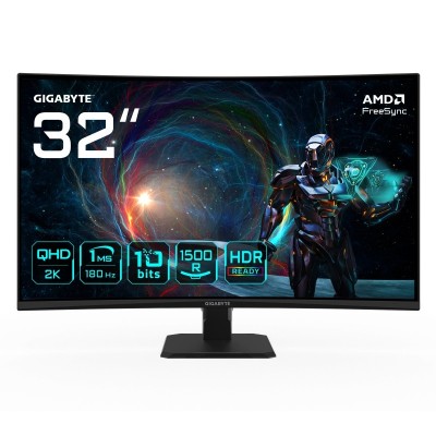 GIGABYTE GS32QCA Gaming Monitor 31.5&amp;quot; foto