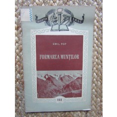 Formarea muntilor - Emil Pop