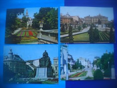 HOPCT LOT 2755 ARAD--4 CARTI POSTALE-CIRCULATE