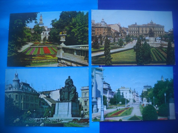 HOPCT LOT 2755 ARAD--4 CARTI POSTALE-CIRCULATE