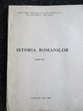 Istoria romanilor