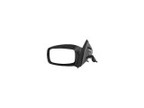Oglinda exterioara Ford Fiesta/Courier 04.1989-10.1995 partea stanga View Max crom plana carcasa neagra reglare manuala prin cablu fara incalzire
