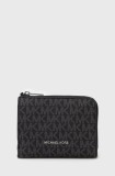 Michael Kors portofel barbati, culoarea negru