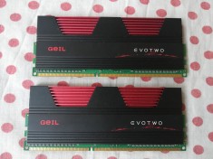 Memorie Ram Geil EVO TWO 4GB Kit 2x2GB DDR3 2133MHz DDR3 Desktop. foto