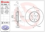 BREMBO 09.D392.11 PRIME LINE - UV Coated Disc frana
