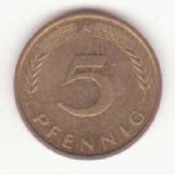 Germania (R.F.G.) 5 pfennigs 1995 A