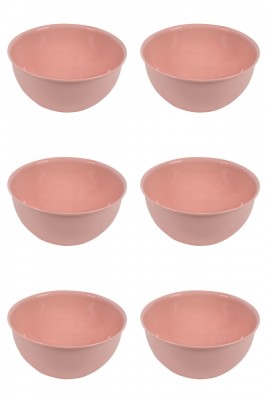 Set boluri, 6 piese, 3 L, Plastic, Roz foto