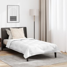 vidaXL Duvet pentru toate sezoanele Altele Alb 135 x 220 cm Microfibră