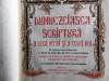 BIBLIA/ DUMNEZEIASCA SCRIPTURA 1914- RETIPARIRE IN EDITIE LUX, COPERTI PIELE