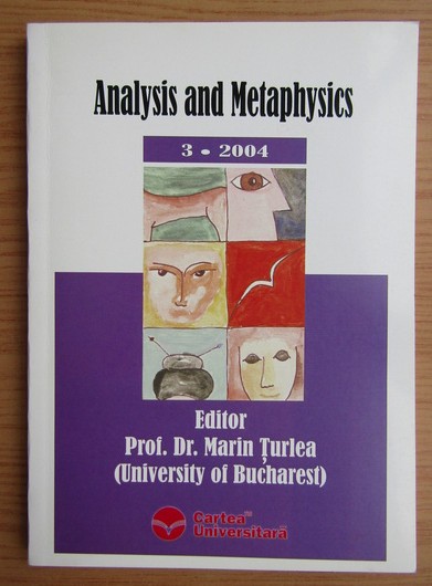 ed. Marin Turlea - Analysis and Metaphysics