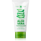 NATURE REPUBLIC Soothing &amp; Moisture Aloe Vera Cleansing Gel Cream cremă hidratantă pentru curățare cu efect calmant 150 ml