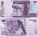 CONGO 10.000 francs 2022 UNC!!!