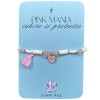 Bratara Cuart roz Pink Mania - Iubire si protectie