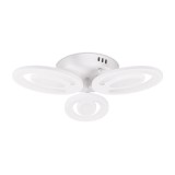 Cumpara ieftin Plafoniera Petal LED 48W 3CCT cu telecomanda, alb, Erste