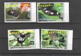 Tonga 2015-Fauna,Fluturi,serie 4 valori,(partea a I-a),dant,,MNH,Mi.2044-2047, Nestampilat