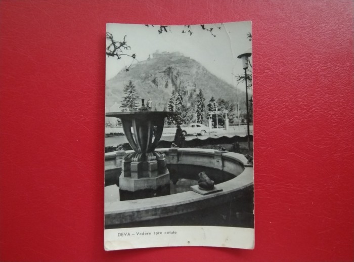 CARTE POSTALA - RPR - DEVA - VEDERE SPRE CETATE