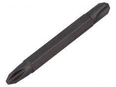 Capăt de şurubelniţă Phillips PH2/PH3 60mm Dublu