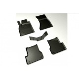 Covorase Cauciuc Premium Stil Tavita Audi A6 C7 2011-2018 Seintex Negru Carbon