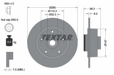 TEXTAR 92195903 PRO Disc frana