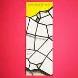 Invitatie expozitie Antoni Gaudi 1984 Barcelona Spania centru cultural fundatie anii &#039;80 arhitectura design
