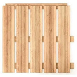 Cumpara ieftin Podea de gradina din lemn, natur, 30x30 cm, Artool