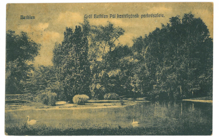317 - BECLEAN, Bistrita Nasaud Park, Romania - old postcard CENSOR - used - 1917