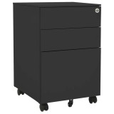 vidaXL Dulap dosare mobil, antracit, 39x45x60 cm, oțel