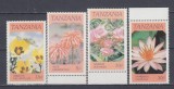 TANZANIA FLORA SERIE MNH