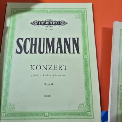Konzert Opus 54 - Schumann foto