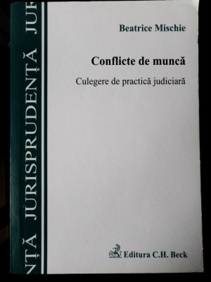 Conflicte de munca - Beatrice Mischie (stare noua) foto