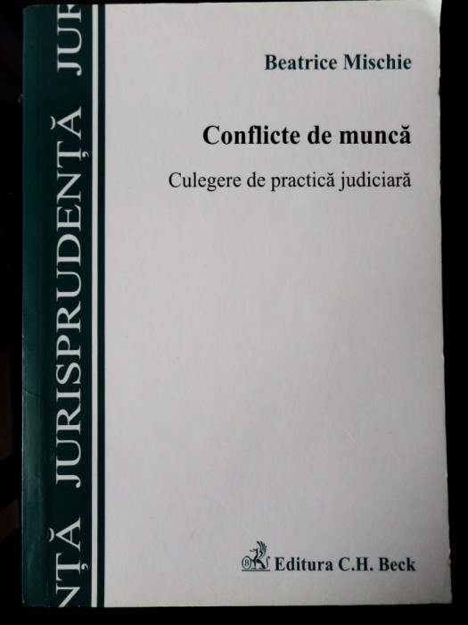 Conflicte de munca - Beatrice Mischie (stare noua)