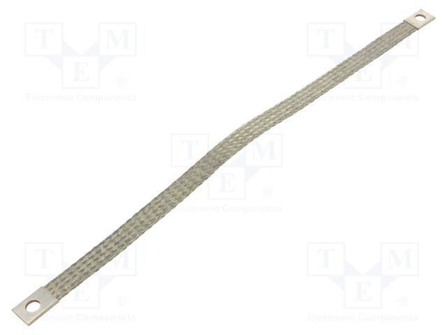 Trese bandă de &icirc;mpăm&acirc;ntare 16mm2 &Oslash;1: 9mm &Oslash;2: 9mm 120A L: 0,4m