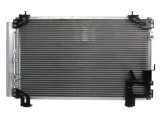 Condensator / Radiator aer conditionat TOYOTA AVENSIS limuzina (_T25_) (2003 - 2008) THERMOTEC KTT110143