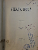 VIEATA NOUA ( REVISTA LITERARA ) - ANUL INTAI , 1906 *CONTINE HALOURI DE APA