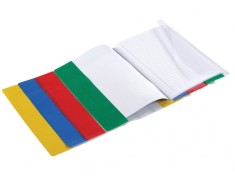 Coperta cu margine color A5,plastic,50 buc set
