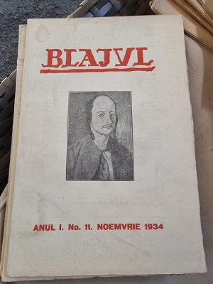 Blajul - Anul I Nr. 11 - Noiembrie 1934 foto