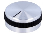 Buton rotativ aluminiu și plastic &Oslash;6mm