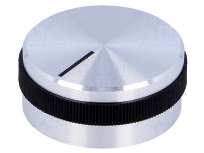 Buton rotativ aluminiu și plastic &amp;Oslash;6mm foto