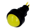 ELPROD Lampa LED Control Galbenă 230V LKD220-Y, Plastic, IP20, Montaj 13mm