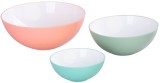 Set 3 boluri pentru salata MagicHome, 600/1500/3000 ml, pastel