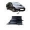 Grila bara Skoda Superb (3t), 06.2013-07.2015, Fata, partea Dreapta, laminat cu negru, Aftermarket