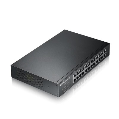ZYXEL GS1900-24E 24-PORT GBE SWITCH V3, &amp;quot;GS1900-24E-EU0103F&amp;quot; (timbru verde 2 lei) foto