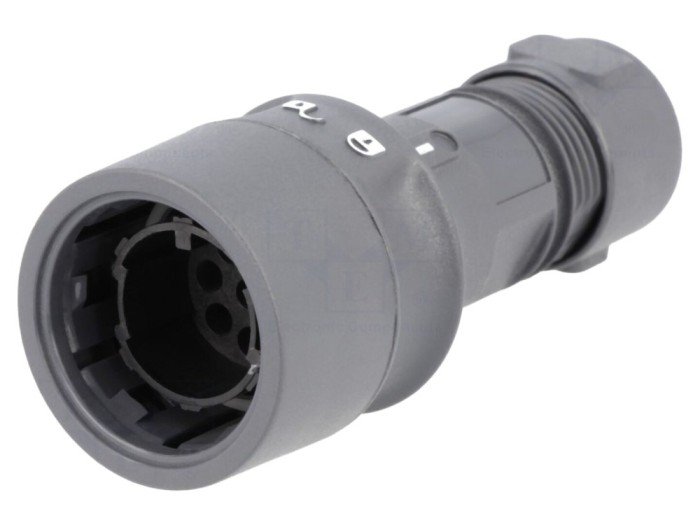 Conector circular tată 8 pini, IP68