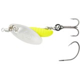 Rotativa Grub Spinners Nr.1 3.8g SINKING Silver Yellow