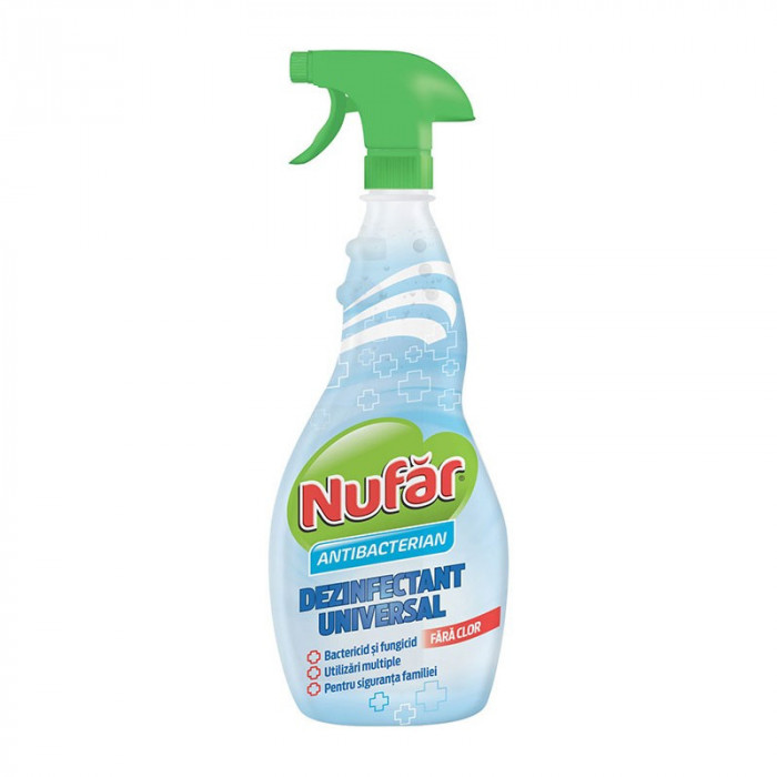 Dezinfectant universal cu pompita, Nufar 750 ml