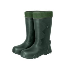 Cizme scurte Delphin BRONTO, material EVA, cu ciorap, culoare verde 41 EU